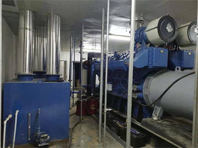 機組在封閉的機房里面怎樣治理進氣噪聲的控制